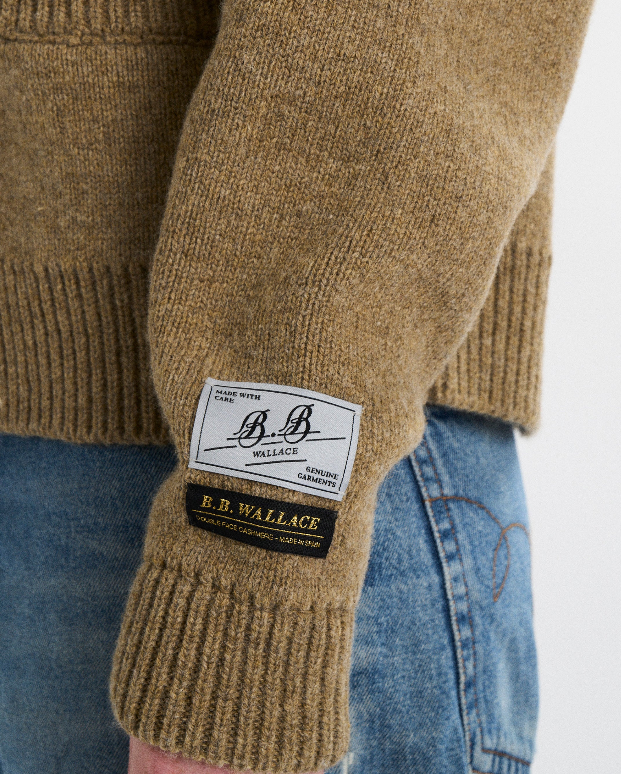 【70%OFF】doubleface beaver wool pullover Double Face Shetland | B.B. Wallace