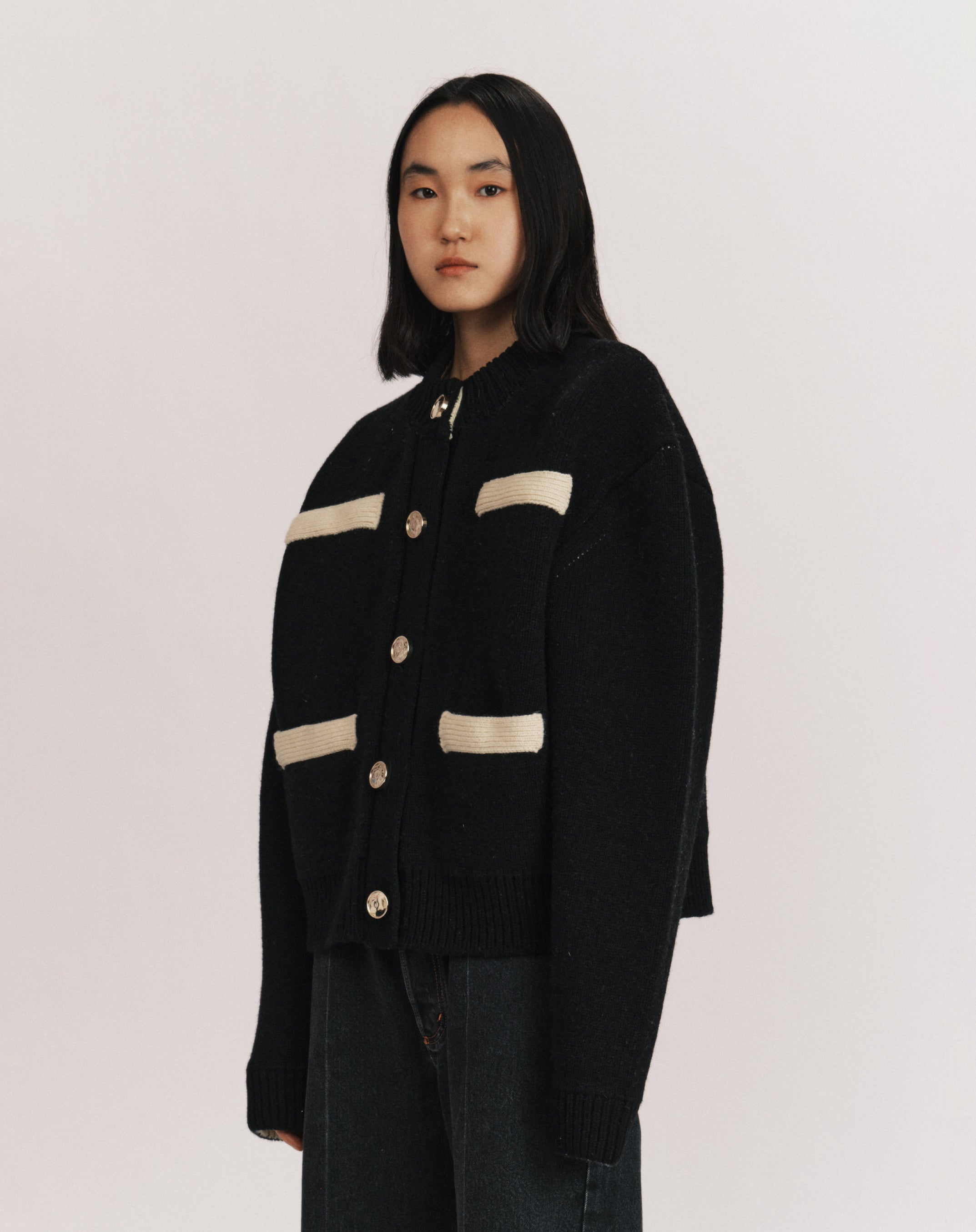 GOLDIN CARDIGAN | B.B. Wallace